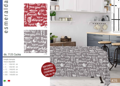 TOVAGLIA 6P ESMERALDA 140X180 Tellini S.R.L. Velkoobchodní oblečení